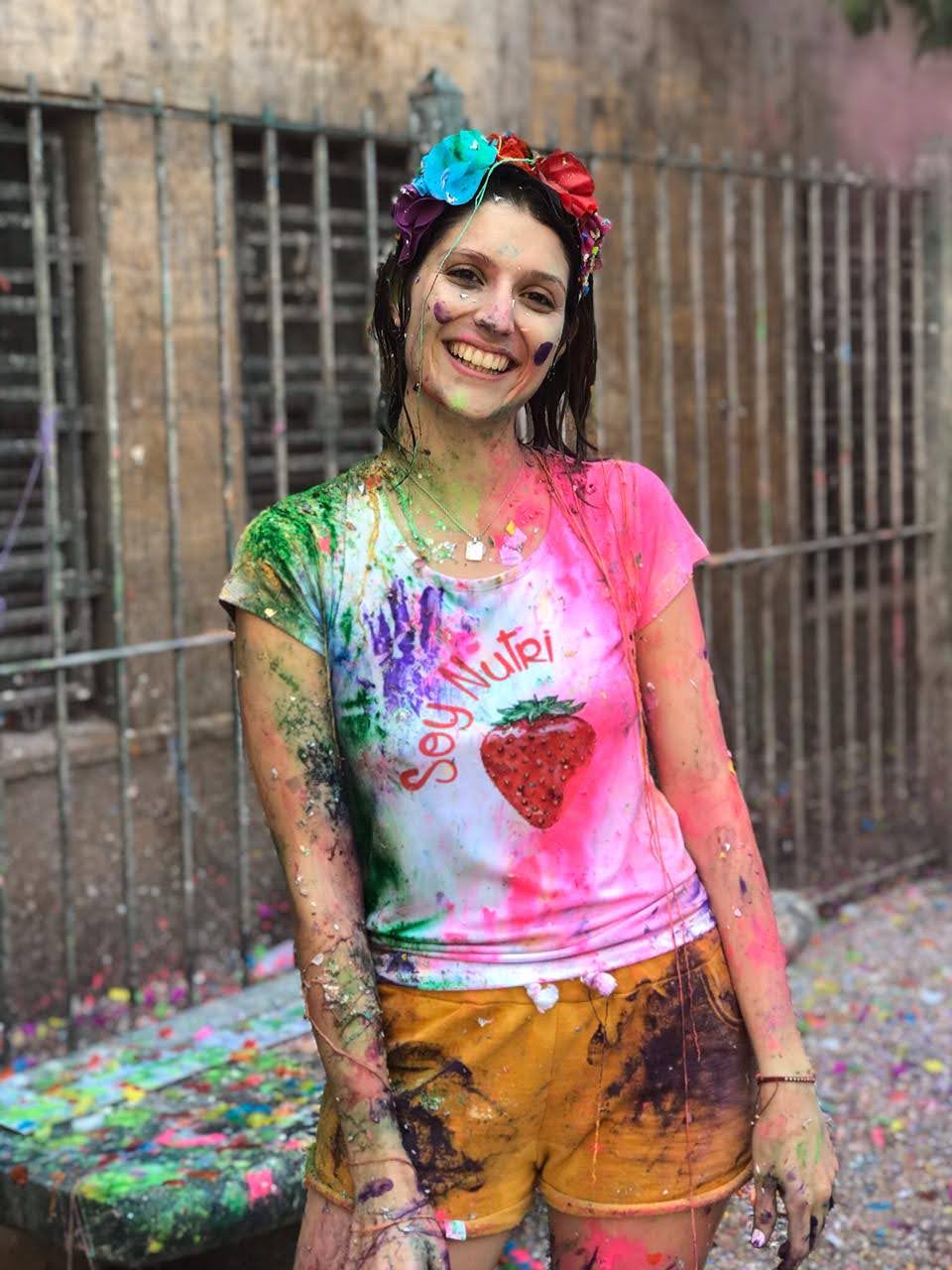 Rocío recibida como licenciada en Nutrición
